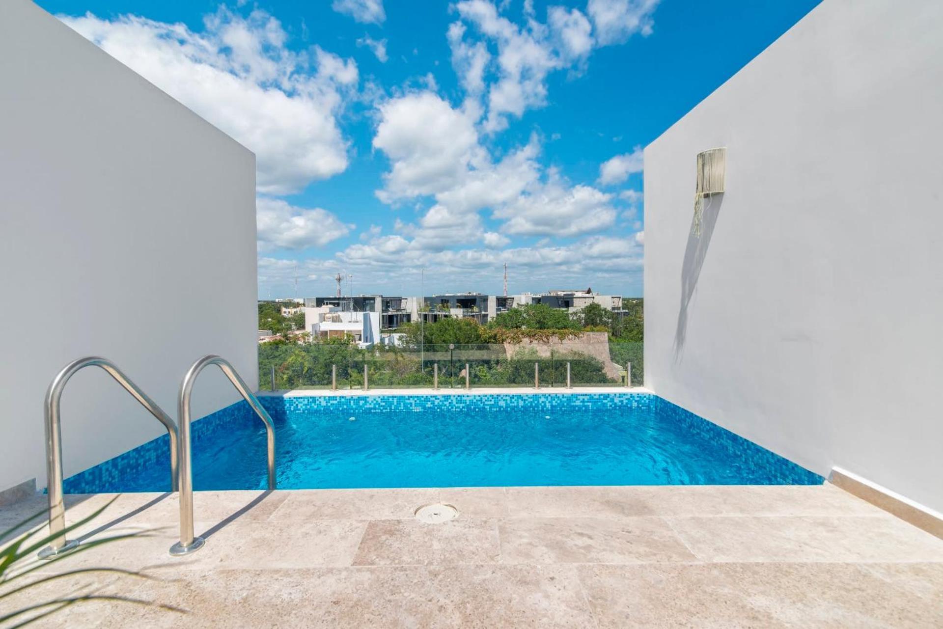 Serenity In The Sky - Studio With Rooftop And Plunge Pool Leilighet Tulum Eksteriør bilde