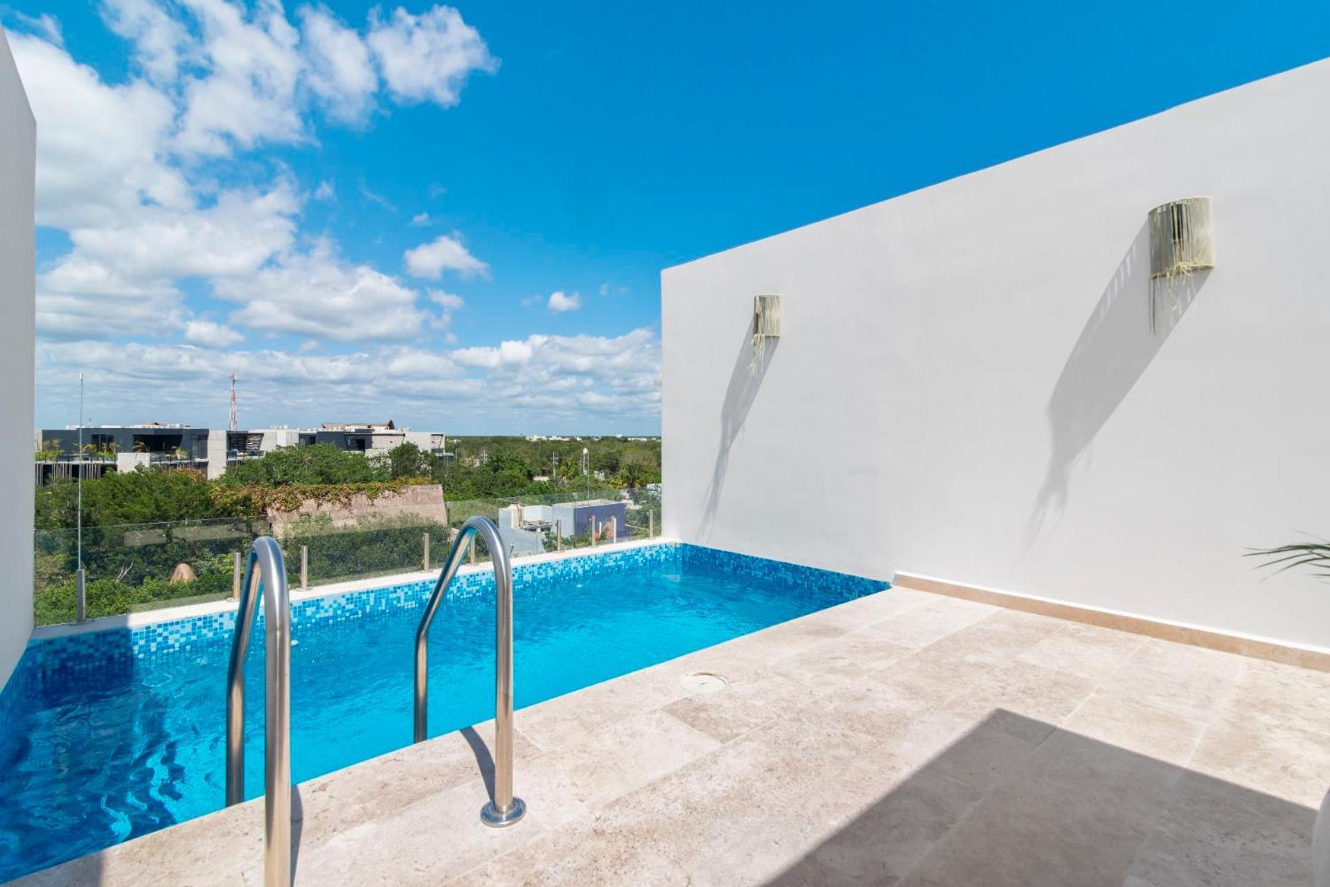 Serenity In The Sky - Studio With Rooftop And Plunge Pool Leilighet Tulum Eksteriør bilde